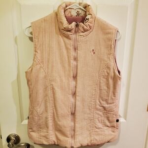 Women's Cowgirl Up Pink Reversible Vest